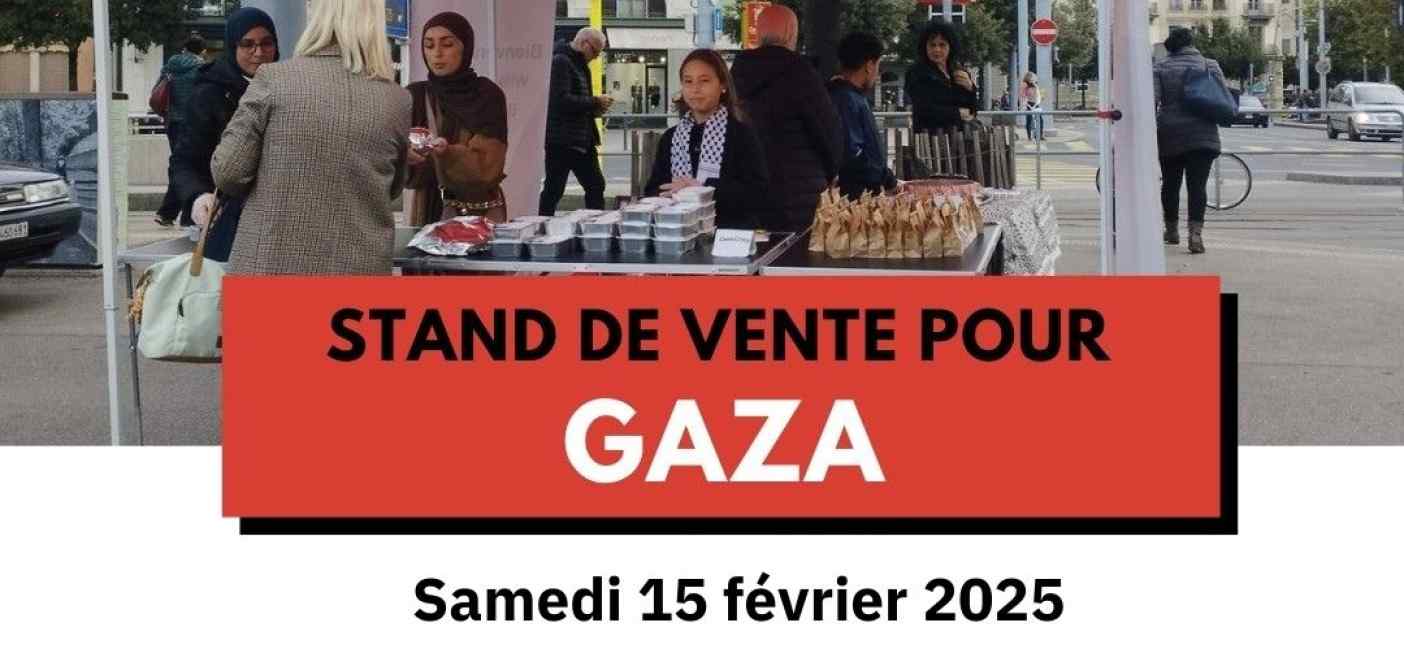 Stand de vente sucrés/salés