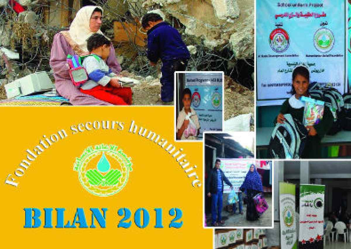 Rapport d'activité 2012 Rapport d'activité 2012